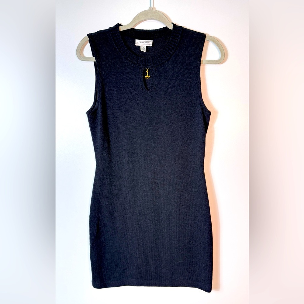 #621 ST JOHN SPORT Knit Dress SIZE P(size 4-6)
